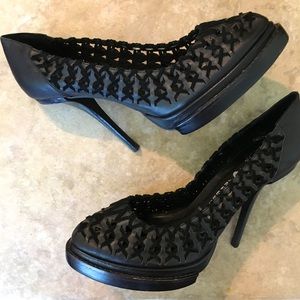 Jeffery Campbell Handmade Ibiza Woven Leather